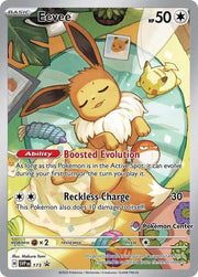 Eevee 173 – Pokémon Center Exclusive Promo – Scarlet & Violet Pokémon TCG Single Card