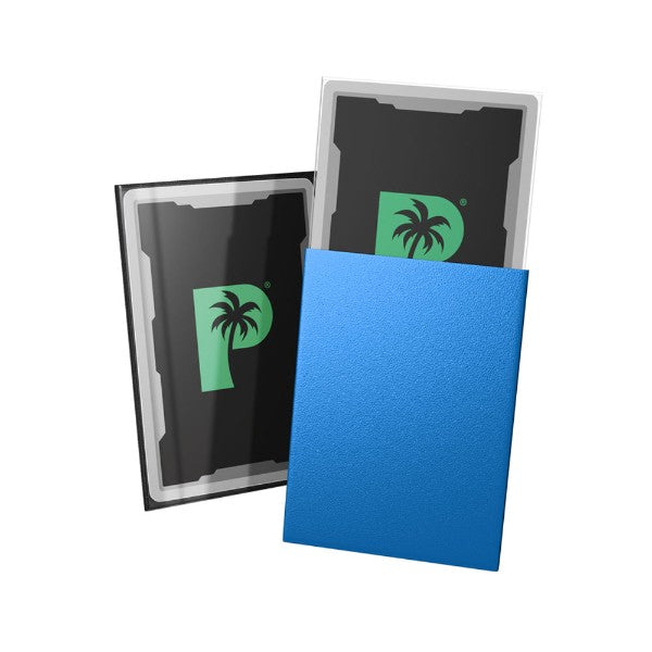 Palms Off Gaming - Blackout Deck Sleeves 100pk - Standard Size - Blue