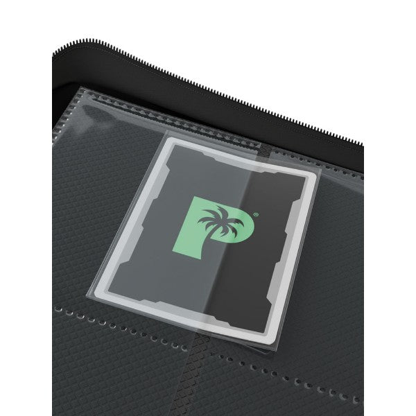 Palms Off Gaming - Collector's Series 9 Pocket Zip Trading Card Binder - Black
