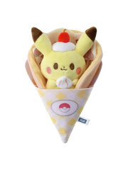 Pikachu #025 - Poképeace Kurukuru Crepe Plush