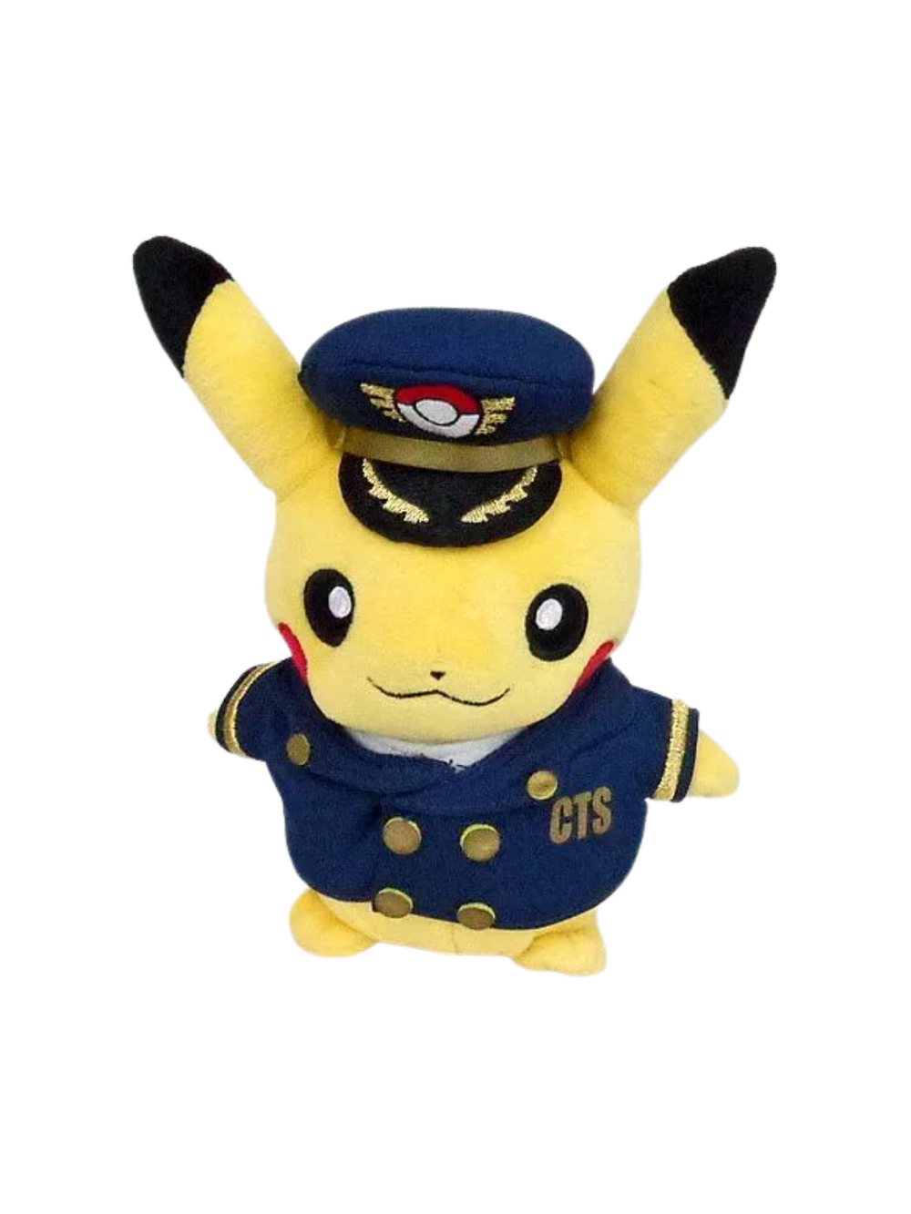 Pikachu #025 - New Chitose Airport Limited Stuffed Pilot Pikachu Plush