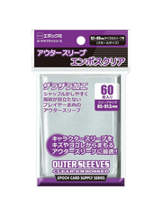 Emboss Clear Outer Sleeves 62 x 89mm – Trading Card Sleeve Protector