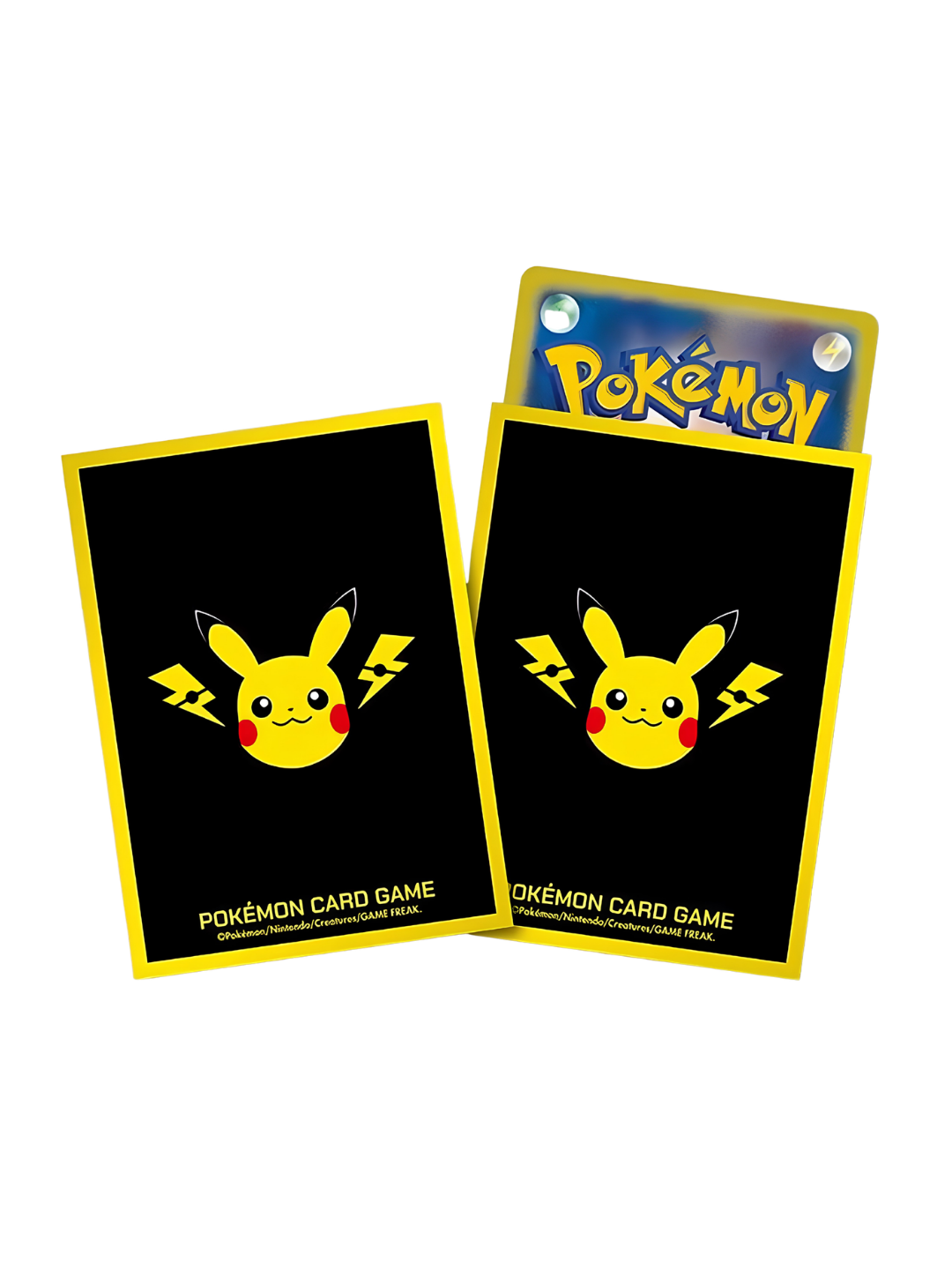 Pokémon Card Game Supplies Deck Shields (Sleeves) Pikachu and Thunder