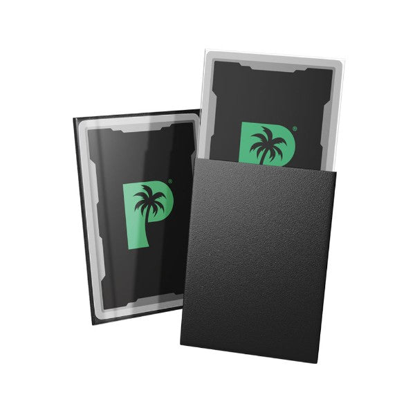 Palms Off Gaming - BLACKout Deck Sleeves - Standard - 100pc - BLACK
